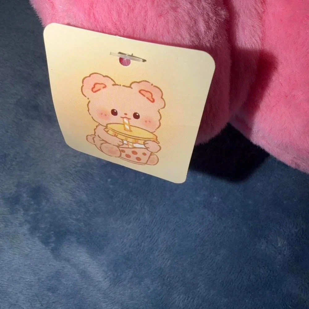 My Melody plushie with cute bow and ribbon details